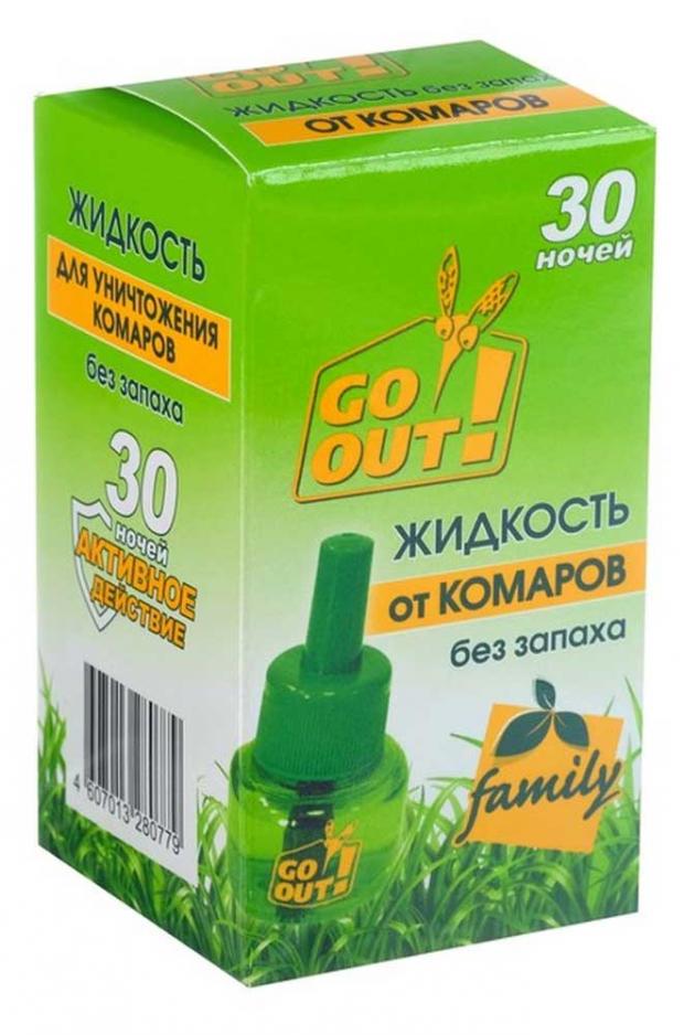 

Жидкость от комаров Kinkila Go Out без запаха 30 ночей