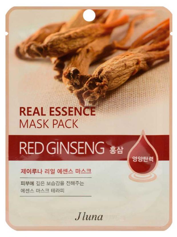 Маска для лица Jluna с красным женьшенем тканевая, 25 мл