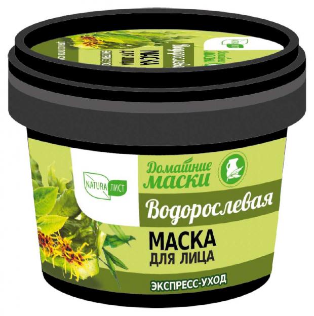

Маска для лица «Натуралист» Водорослевая, 120 мл