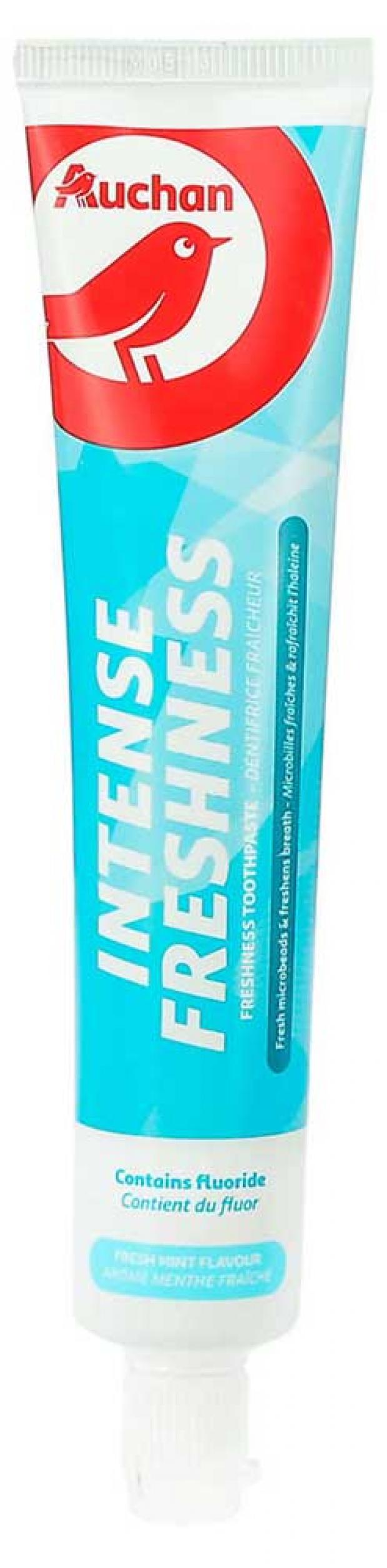 

Зубная паста АШАН Intense freshness, 75 мл