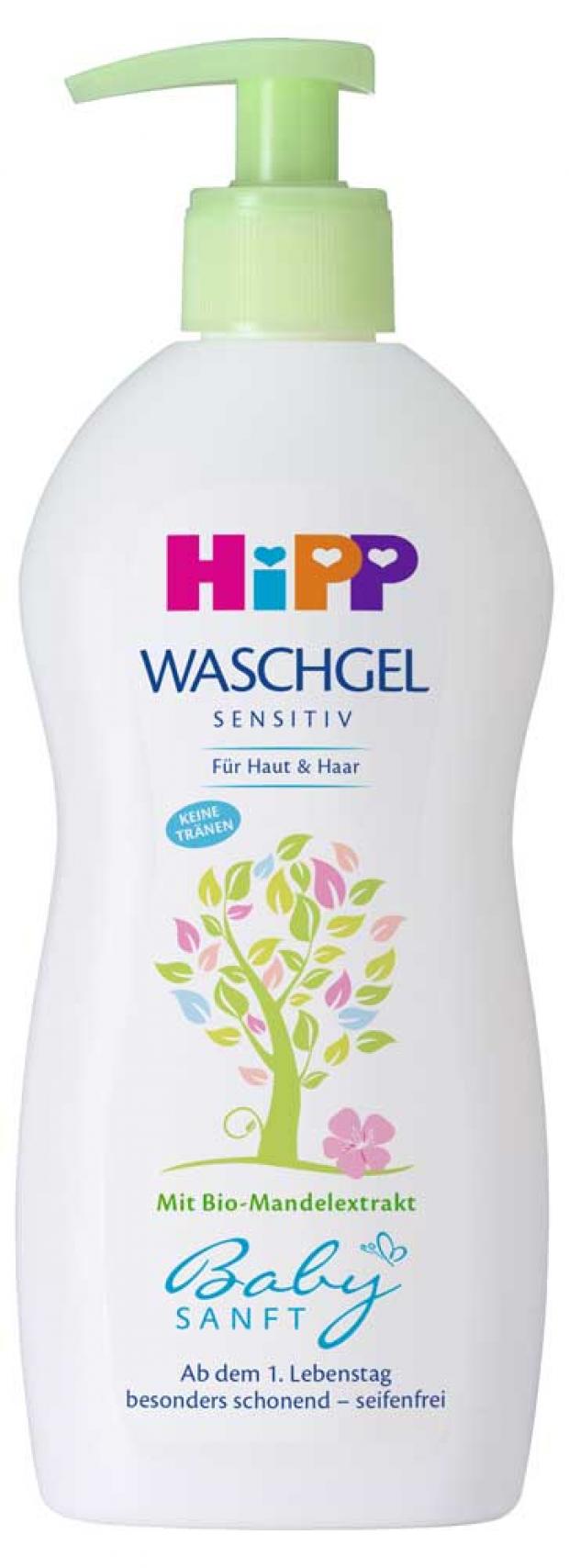 

Гель для купания детский HiPP Babysanft без слёз для волос и тела для чувствительной кожи, 400 мл