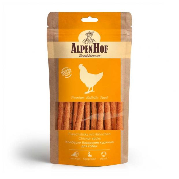 

Лакомство для собак Alpen Hof из курицы, 50 г