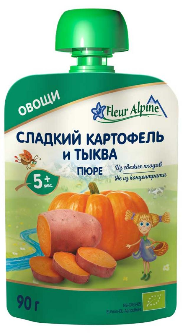 

Пюре Fleur Alpine сладкий картофель-тыква с 5 мес, 90 г