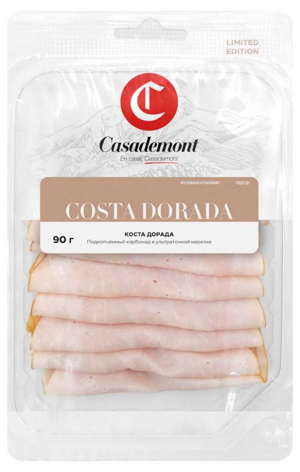 

Карбонад варено-копченый «Пит-Продукт» Costa Dorada нарезка, 90 г