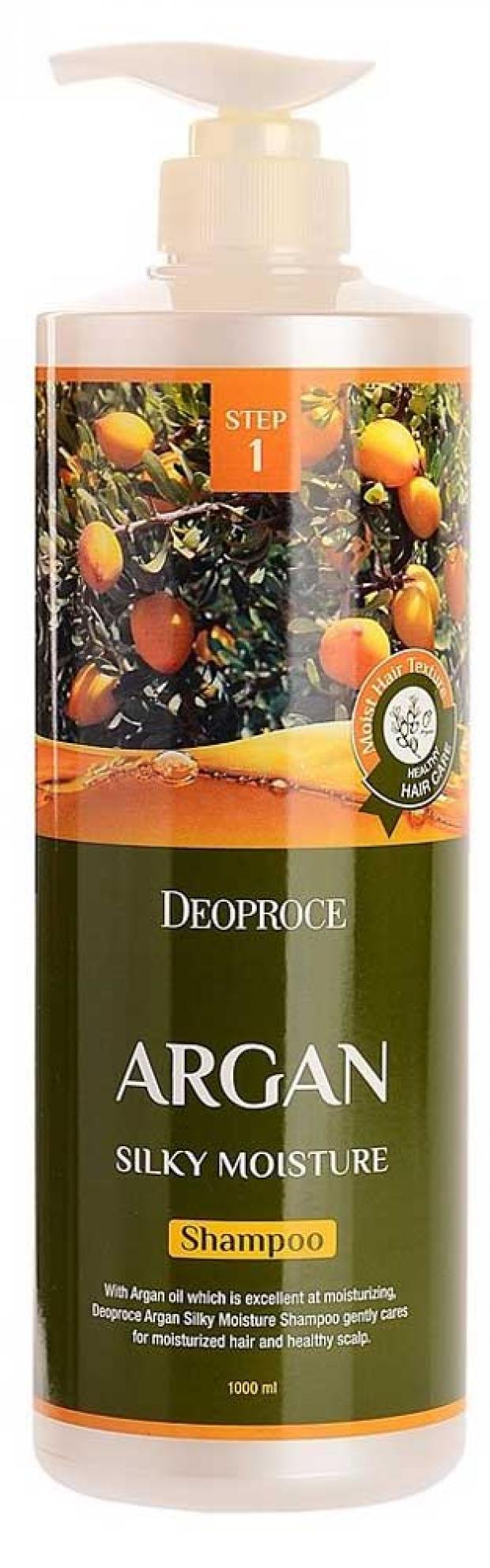 

Шампунь для волос Deoproce с арганов маслом, 100 мл
