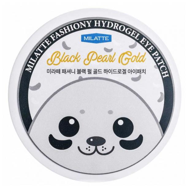 

Патчи для глаз Milatte Black Pearl Gold Hydrogel, 90 г