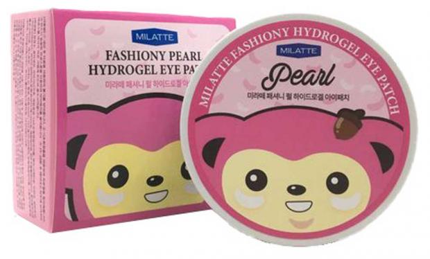

Патчи для глаз Milatte Fashiony Pearl Hydrogel Eye Patch, 90 г