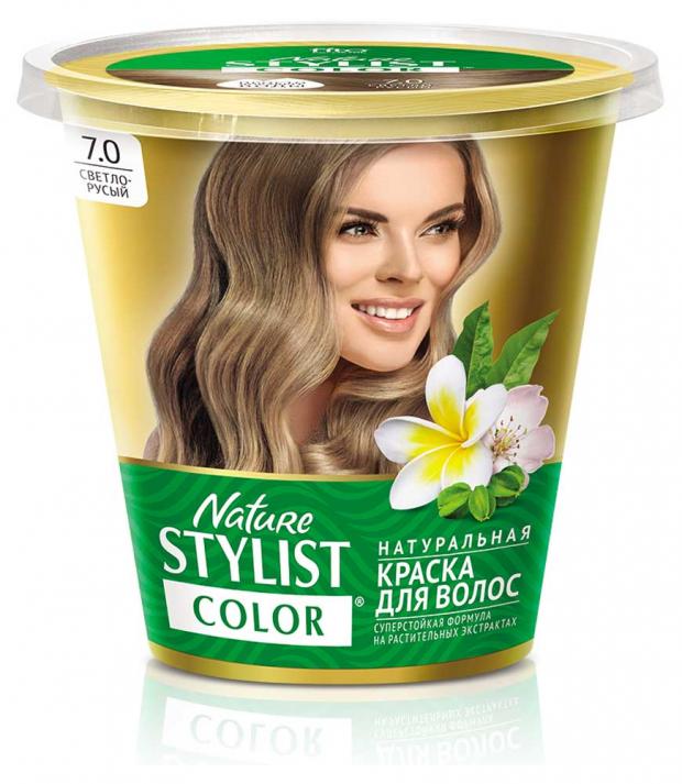 

Краска для волос «Фитокосметик» Nature Stylist Color тон светло-русый 7.0, 10 г