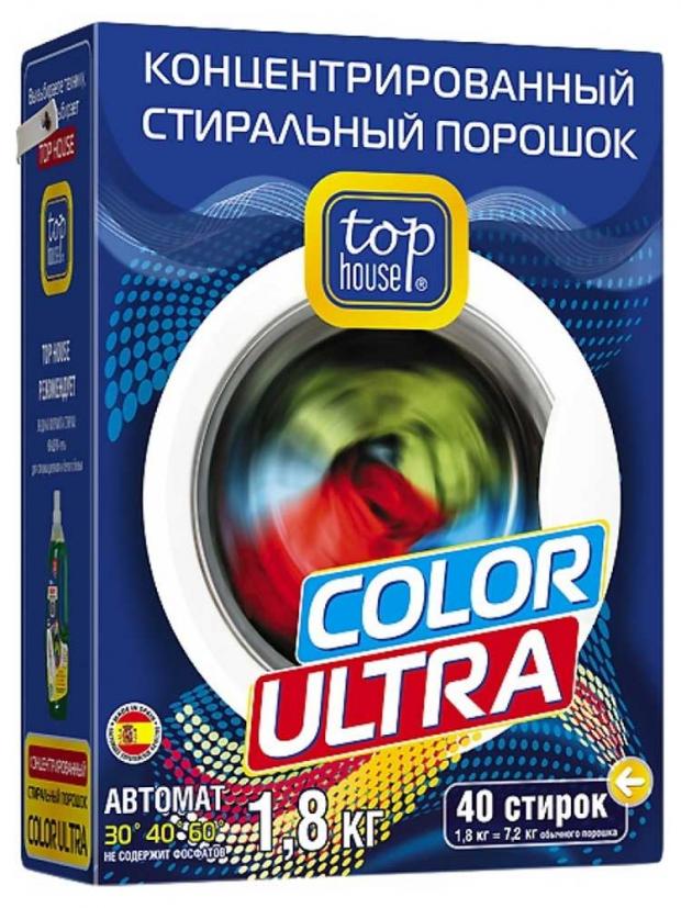 

Стиральный порошок Top House Color Ultra автомат, 1,8 кг