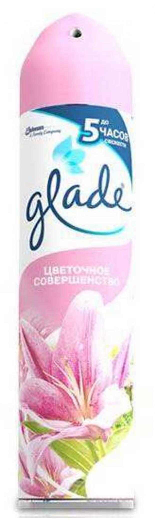 Освежитель воздуха Glade Цветочное совершенство 300 мл 90₽