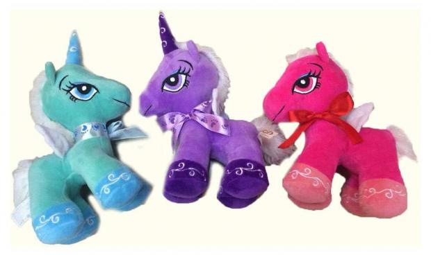 Игрушка мягкая Лошадка 20 см 265₽