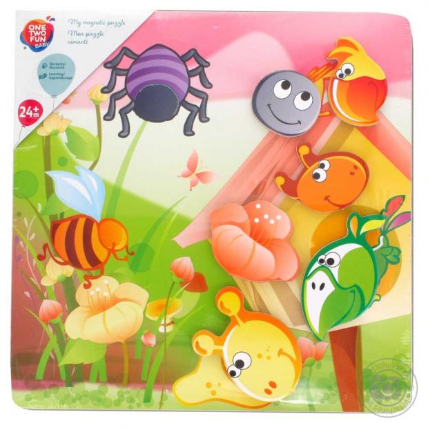 

Пазл One Two Fun магнитный