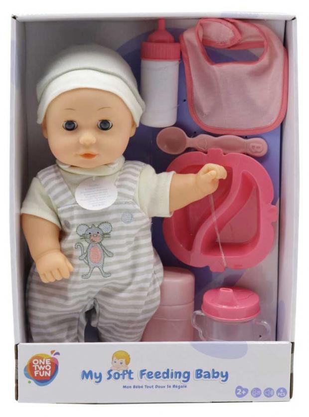 

Пупс One Two Fun с аксессуарами доктора, 30 см