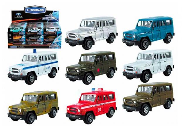 

Машина Autotime Hunter Российские внедорожники масштаб 1:60