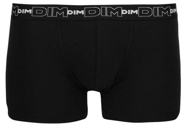 

Трусы-боксеры мужские DIM BASIC черные, размер L