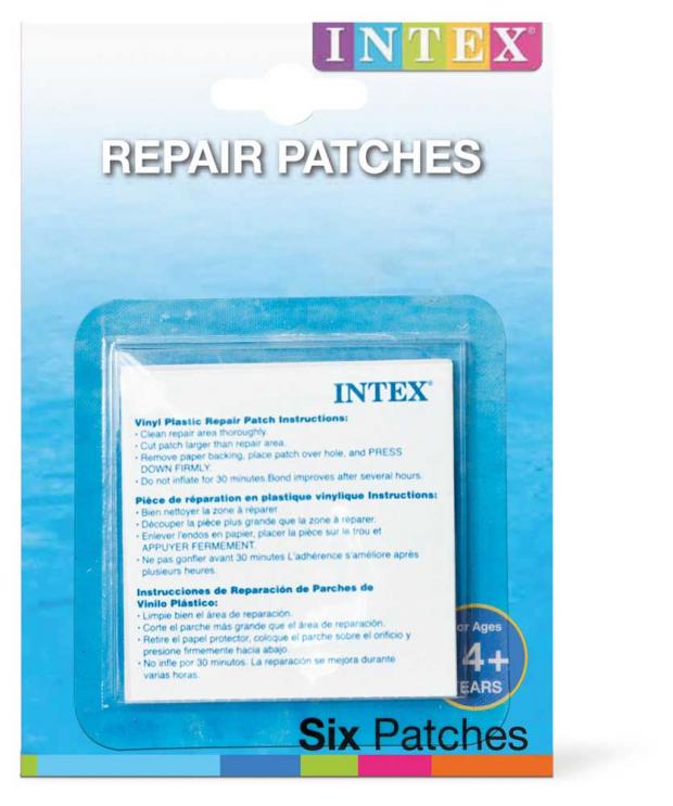 Ремонтный Набор-Наклейка INTEX 5х10 см 6 шт 46₽