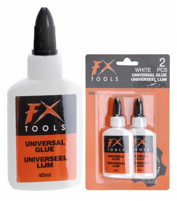 

Клей универсальный FX Tools белый 2 штуки, 40 мл