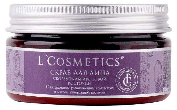 

Скраб для лица L'Cosmetics со скорлупой абрикосовой косточки, 100 мл