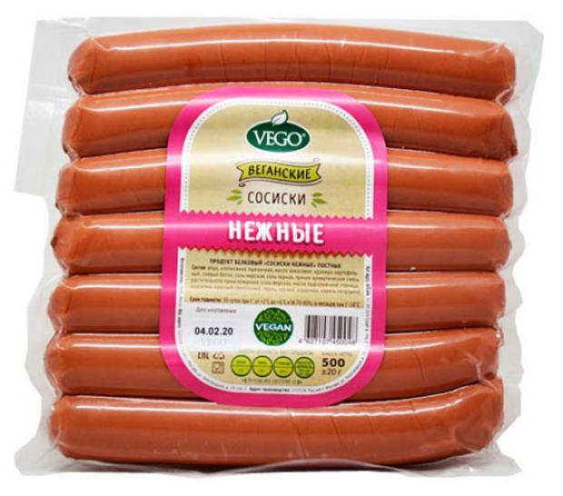 Сосиски Vego Нежные 500 г 377₽