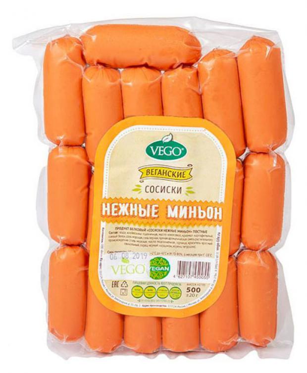 

Сосиски Vego Миньоны Нежные, 400 г