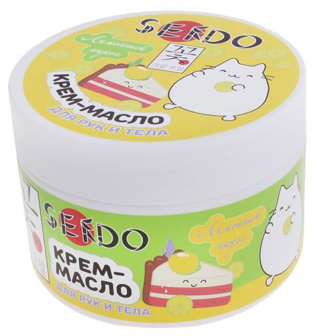 

Крем-масло для рук и тела Sendo Лимонный пирог питательное, 200 мл