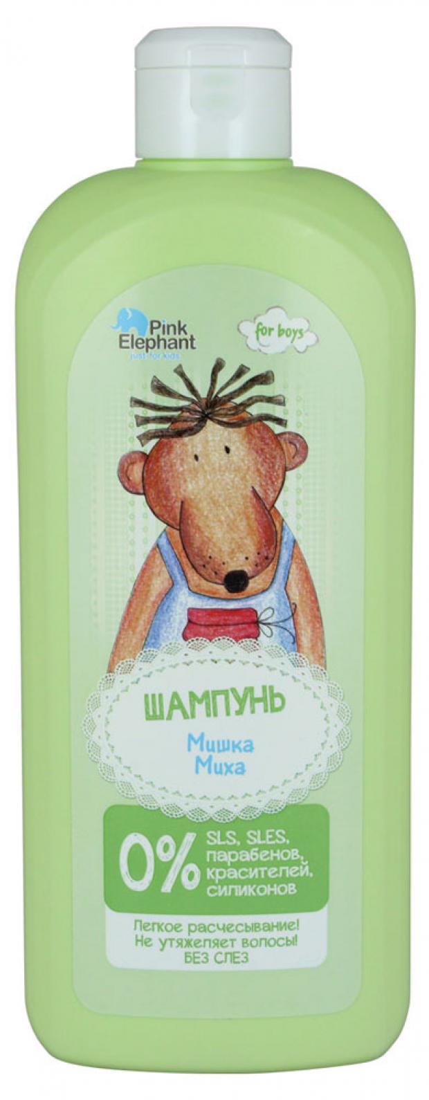 

Шампунь для волос Pink Elephant Мишка Миха, 500 мл