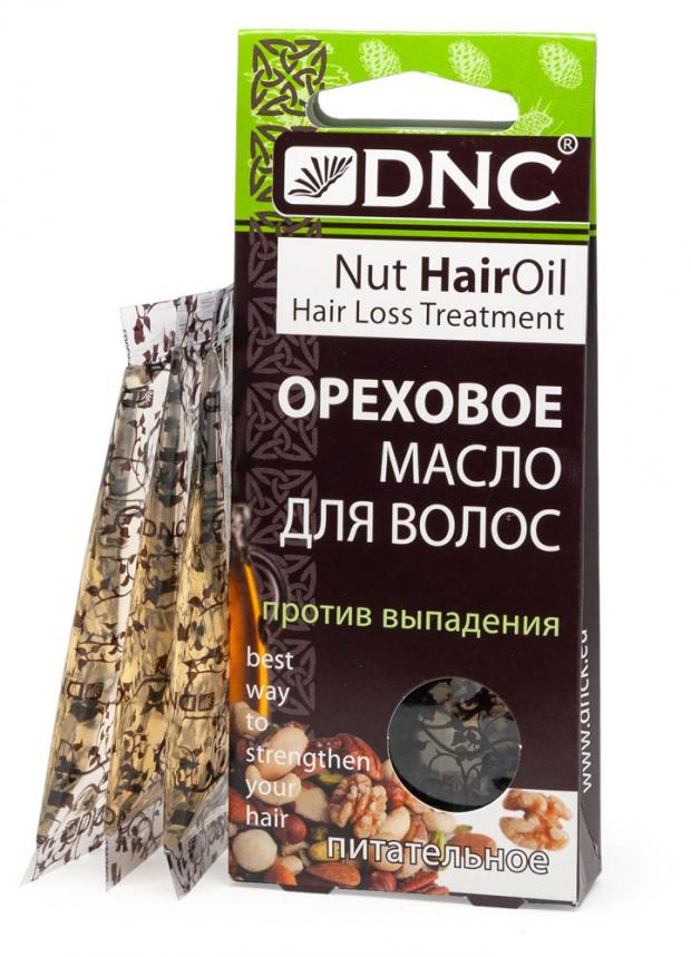 

Масло для волос DNC Питательное ореховое, 3 х 15 мл
