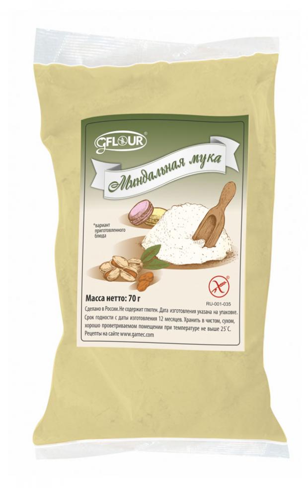 Мука миндальная GFLOUR без глютена, 70 г