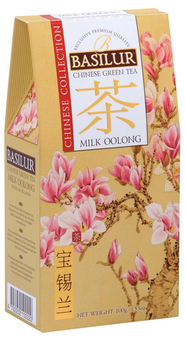 Чай зеленый Basilur Milk Oollong листовой 100 г 239₽