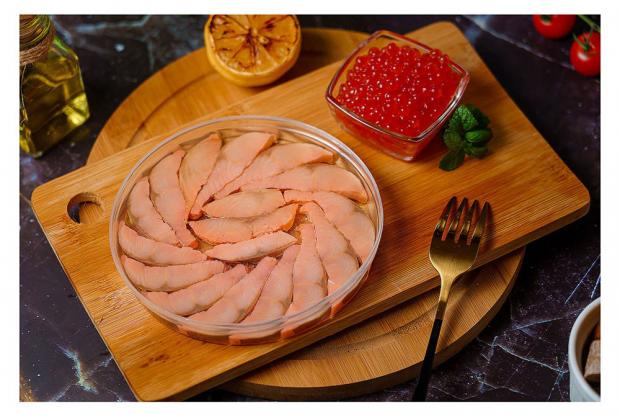 

Горбуша слабосоленая «Марти» кусочки в масле, 150 г