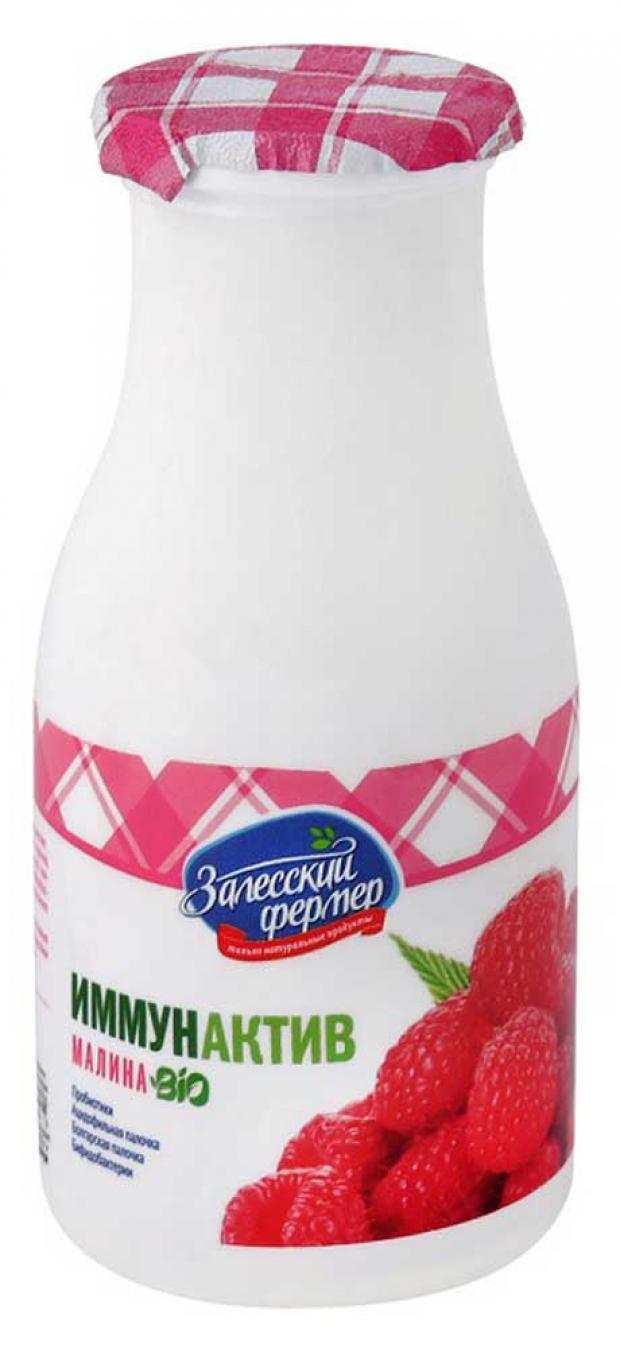 

Продукт кисломолочный «Залесский фермер» Иммунактив малина 1,2%, 100 мл