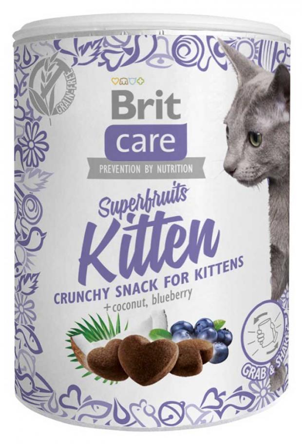 

Лакомство для котят Brit Care Superfruits Kitten, 100 г