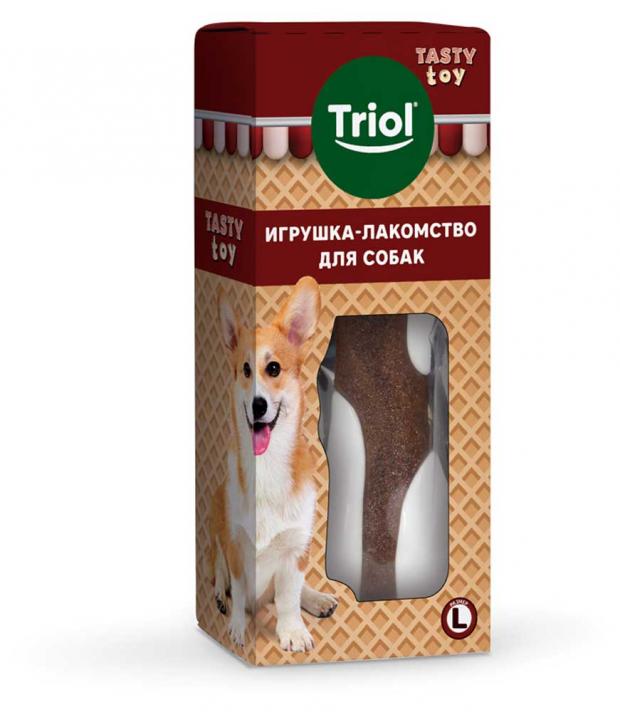 

Игрушка-лакомство для собак Triol Tasty Toy Вкусная косточка L, 171 мм