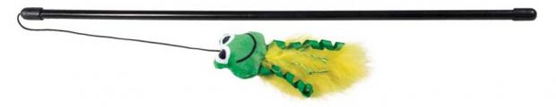 

Игрушка для кошек Triol удочка-дразнилка Божья коровка, 400х115 мм