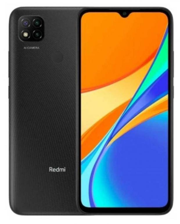 фото Смартфон redmi 9c nfc midnight grey 3/64 гб, 6,53" xiaomi