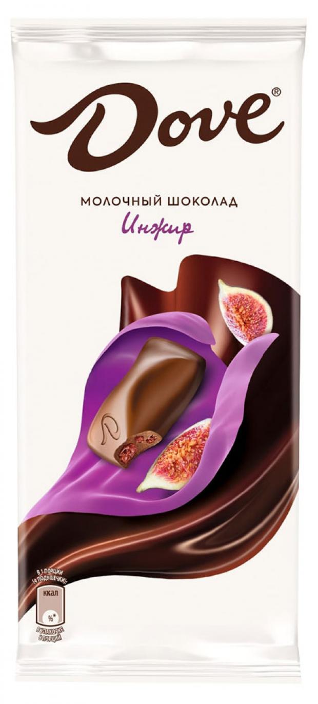 

Шоколад молочный Dove Инжир, 90 г