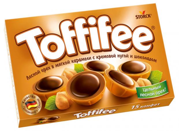 Конфеты Toffifee с нугой 125 г 162₽