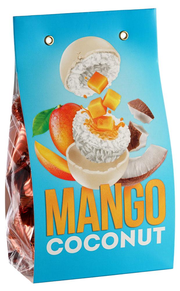 Конфеты кокосовые Tropical Paradise глазированные с начинкой манго 140 г 117₽