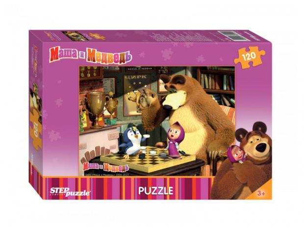 

Пазл Step Puzzle Тролли, 120 деталей