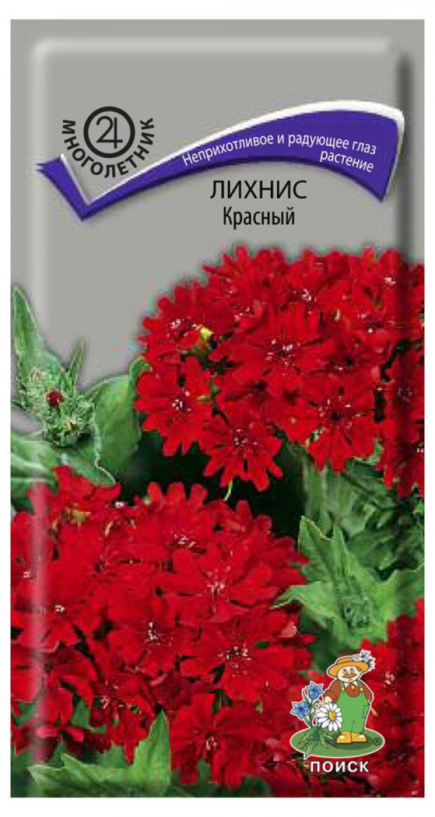 

Семена Лихнис «Поиск» Красный, 0,1 г