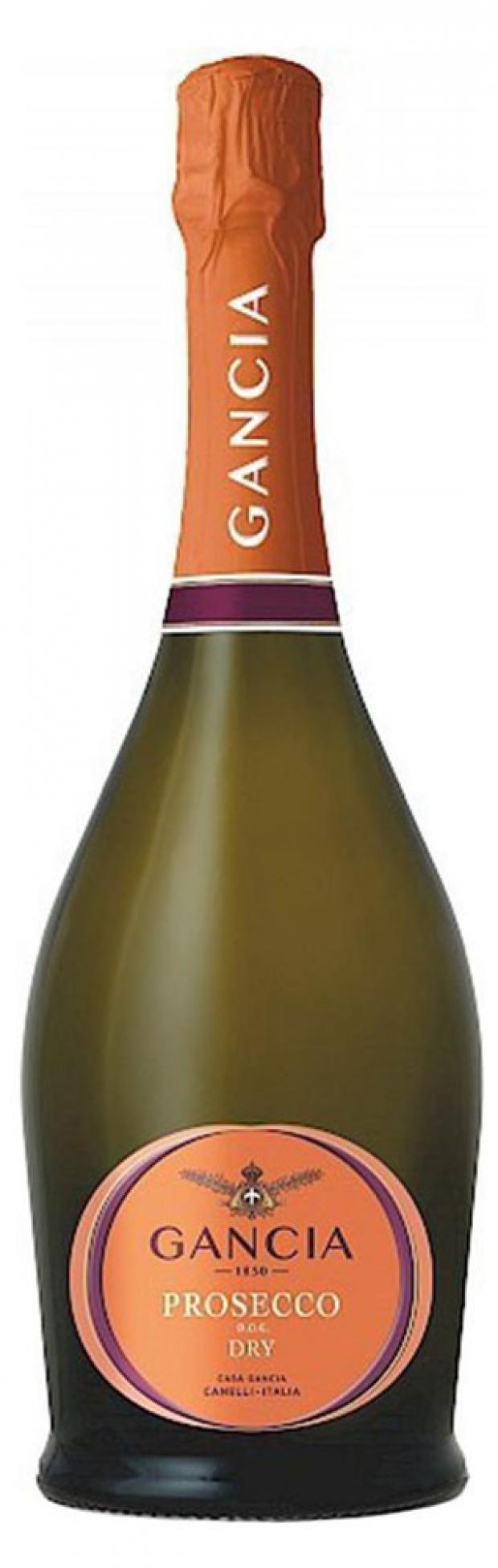 Игристое вино Gancia Prosecco Dry белое сухое Италия, 0,75 л