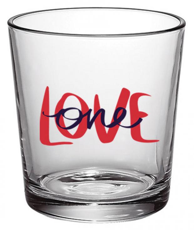 

Стакан Love стеклянный, 250 мл