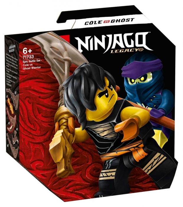 

Конструктор LEGO Ninjago 71733 Легендарные битвы: Коул против Призрачного Воина