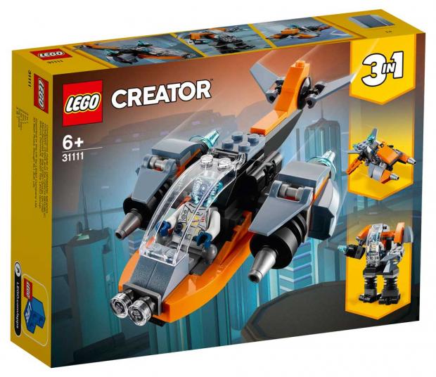 

Конструктор LEGO Creator 31111 Кибердрон
