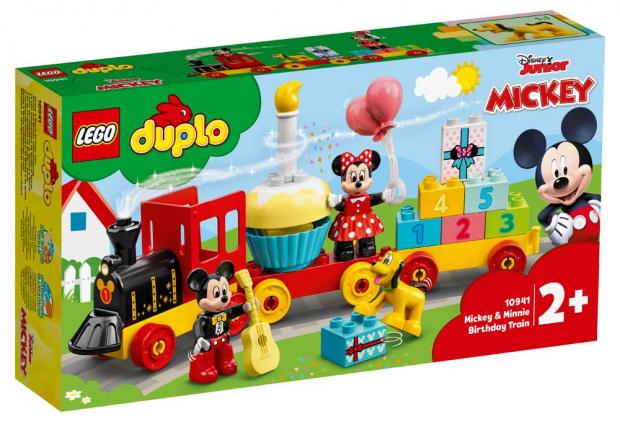 

Конструктор LEGO DUPLO Disney 10941 Праздничный поезд Микки и Минни