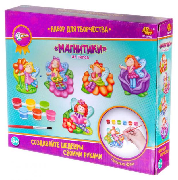 

Набор для создания магнитиков ABtoys Лесные феи