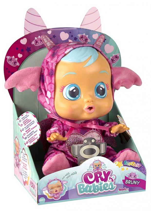 

Интерактивная игрушка IMC Toys 99197 Cry Babies Кукла Плачущий младенец Bruny, 31 см
