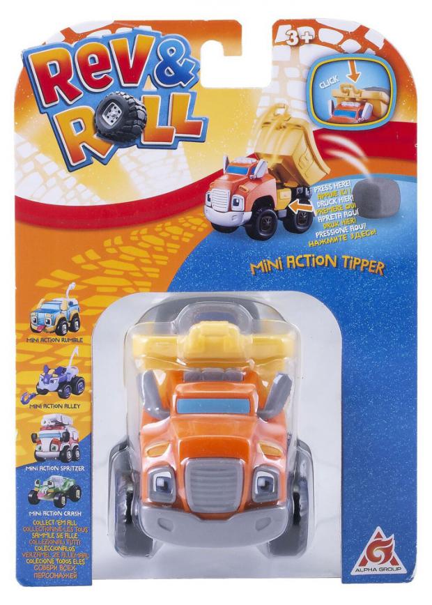 

Машинка мини Rev&Roll