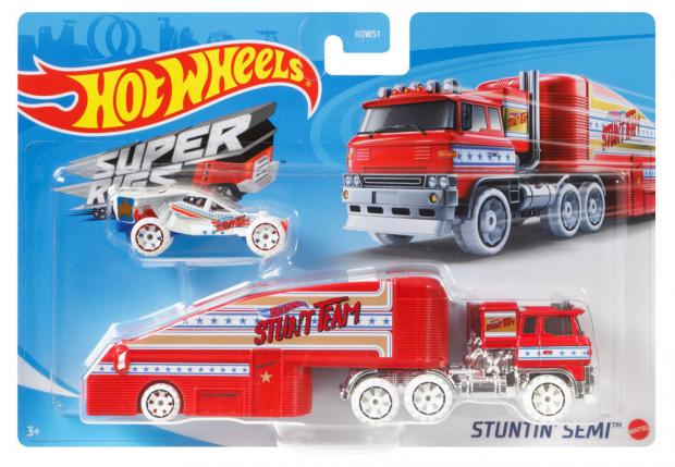 

Трейлер Hot Wheels с машинкой в наборе
