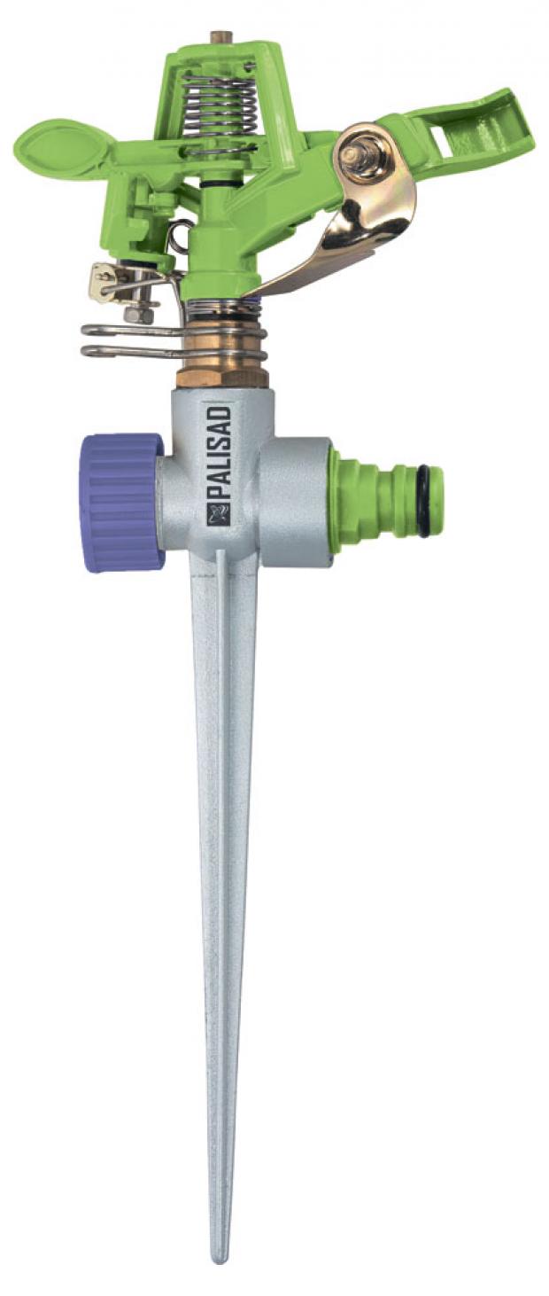 Разбрызгиватель Palisad латунный импульсный угол распыления до 26 метров 572₽